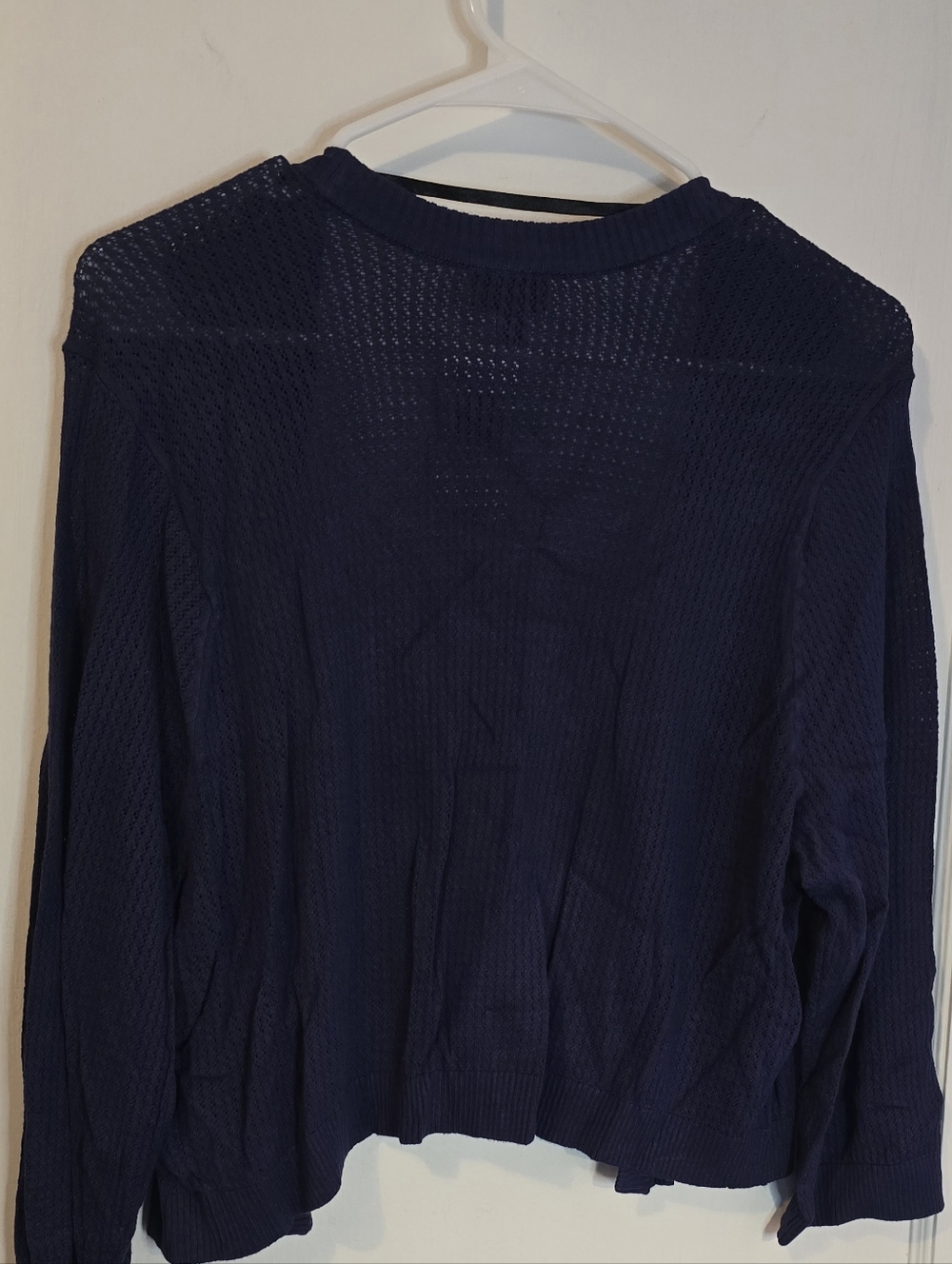 NWT Torrid Navy Open Front Lightweight Cardigan - Picture 2 of 4